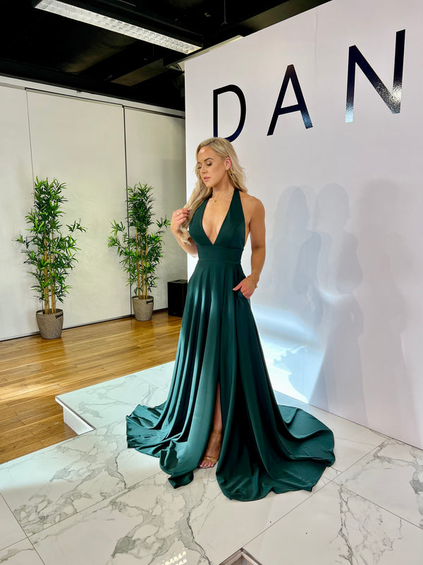 AMARE GOWN - DEEP GREEN