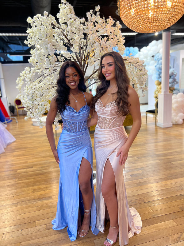 Strapless sales debs dress