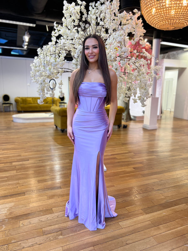 mz dani purple dress Mz. DANI - The Social Media Viral Queen You Can't Ignore